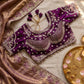Kamalini Meenakari Embroidered Satin Saree