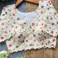 Elowen Embroidered Cambric Cotton Blouse