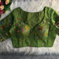 Zivara Cosmos Silk Partywear Blouse