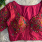 Zivara Cosmos Silk Partywear Blouse