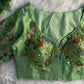 Zivara Cosmos Silk Partywear Blouse