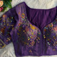 Zivara Cosmos Silk Partywear Blouse