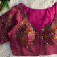 Zivara Cosmos Silk Partywear Blouse