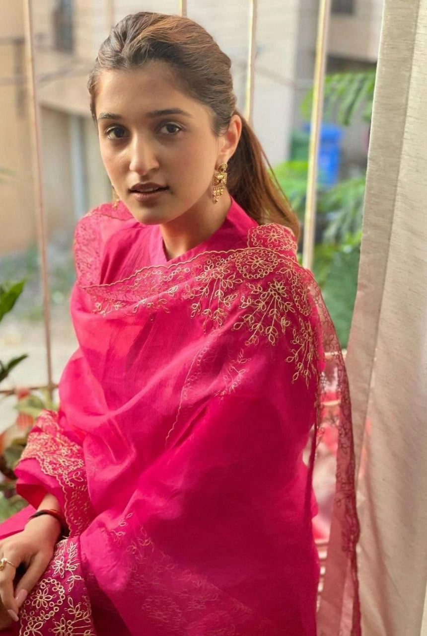 Meher Cotton Kurta Palazzo Set