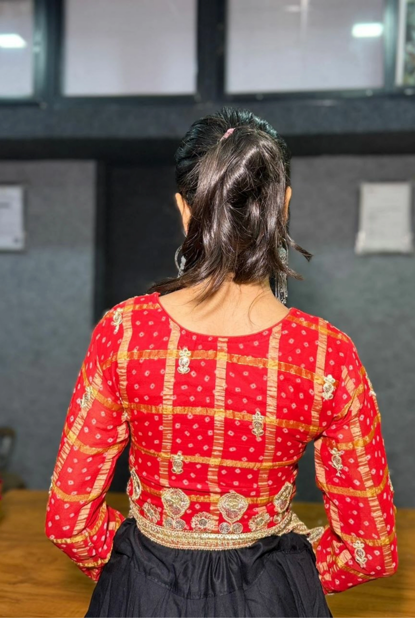 Rangriti Bandhani Koti