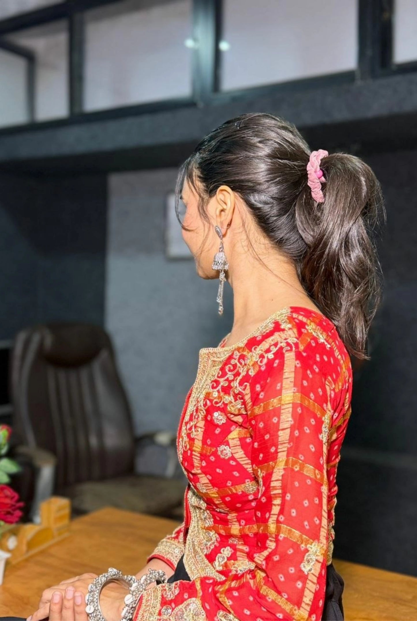 Rangriti Bandhani Koti