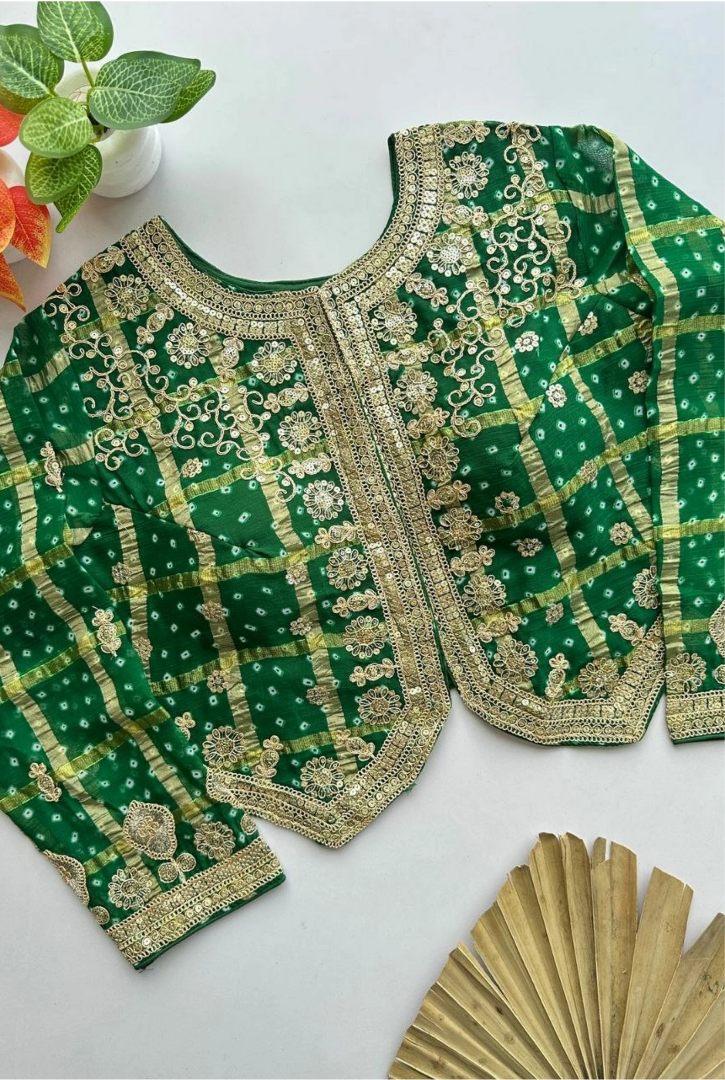 Rangriti Bandhani Koti