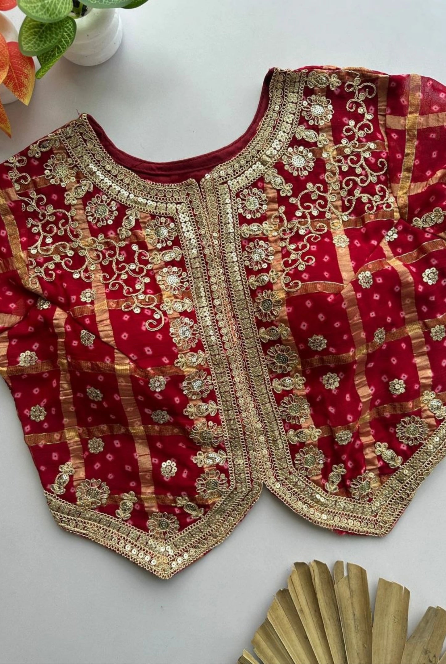 Rangriti Bandhani Koti
