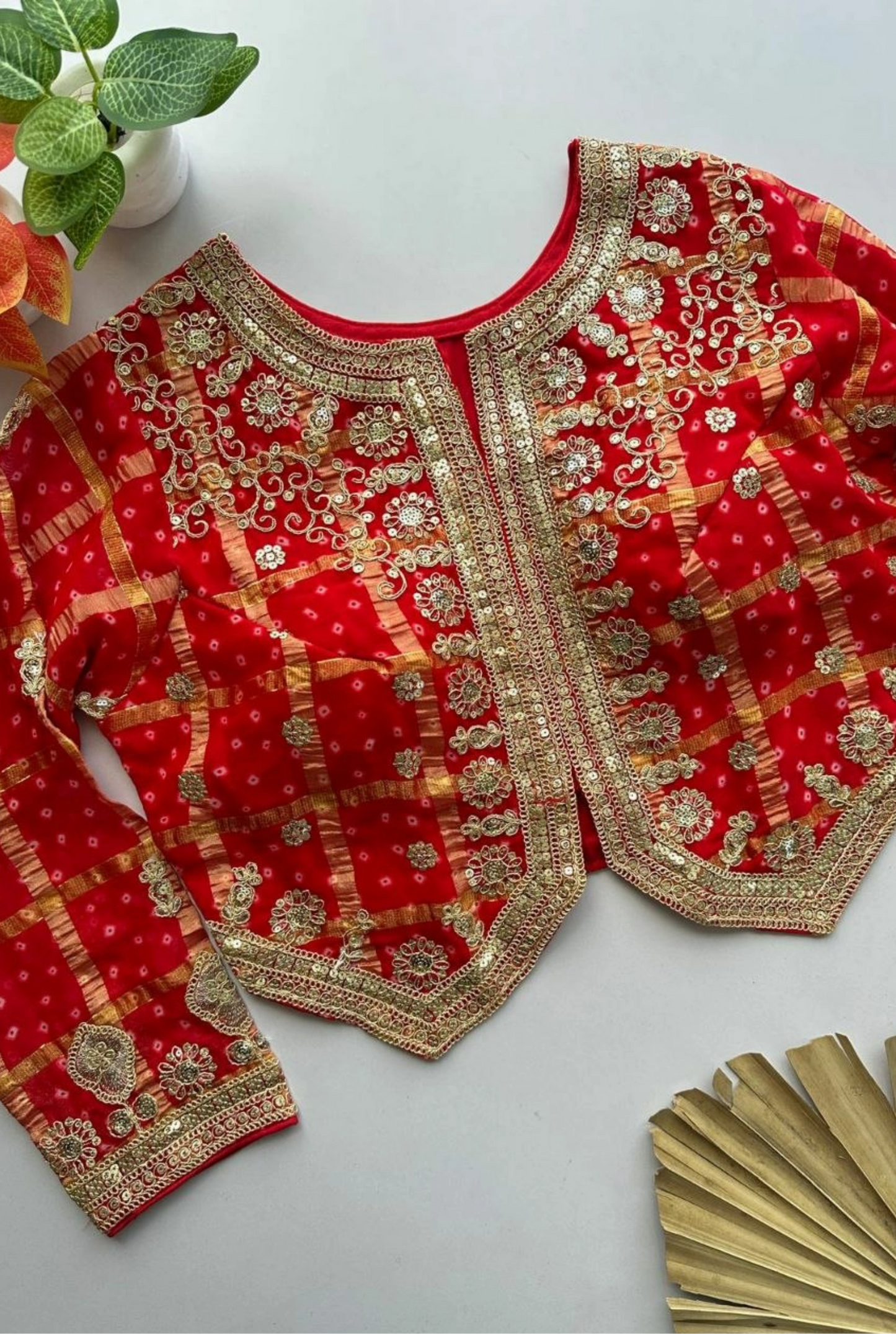Rangriti Bandhani Koti