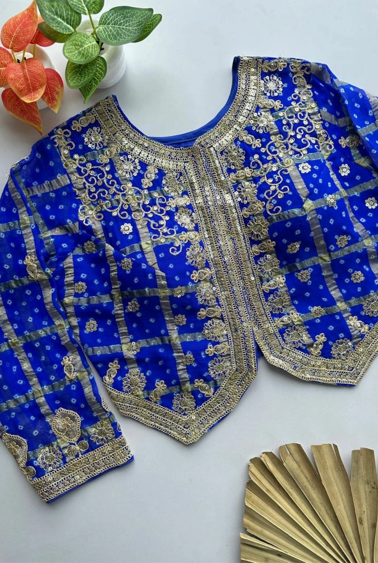 Rangriti Bandhani Koti