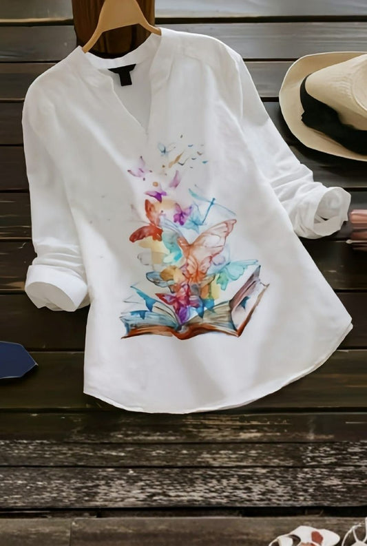 Butterfly Tales Rayon Top