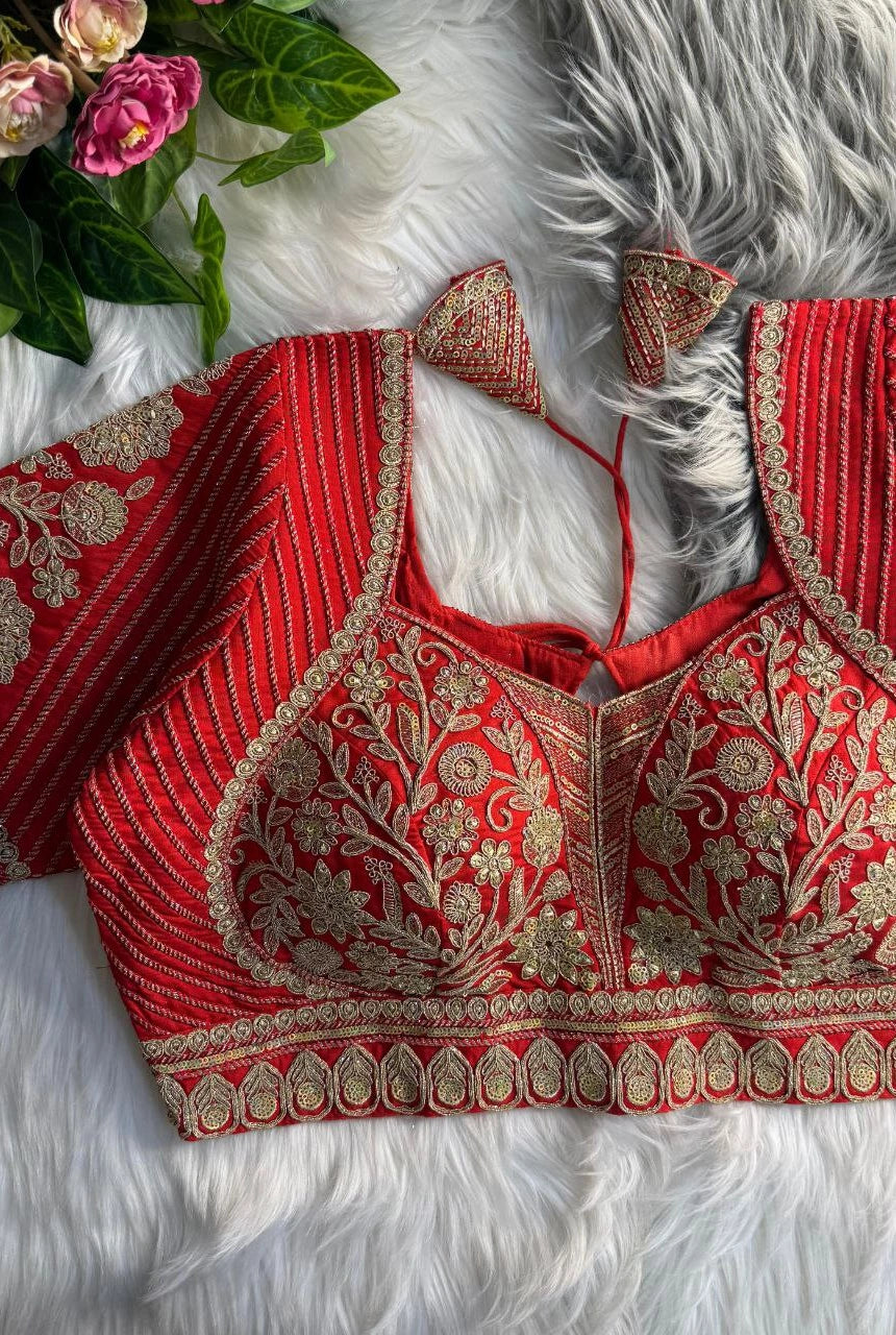 Zaria Coding Work Silk Blouse