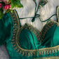 Zareefa Italian Silk Embellished Blouse