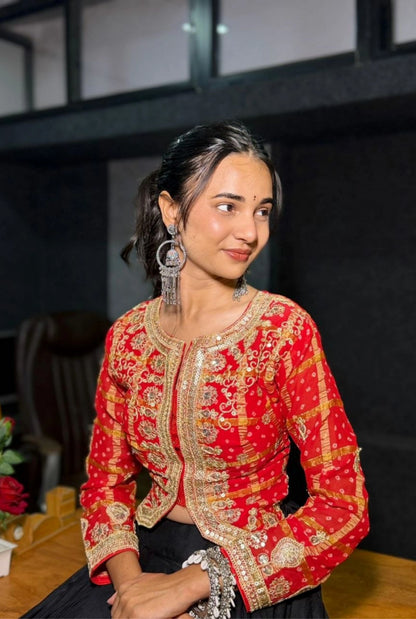 Rangriti Bandhani Koti