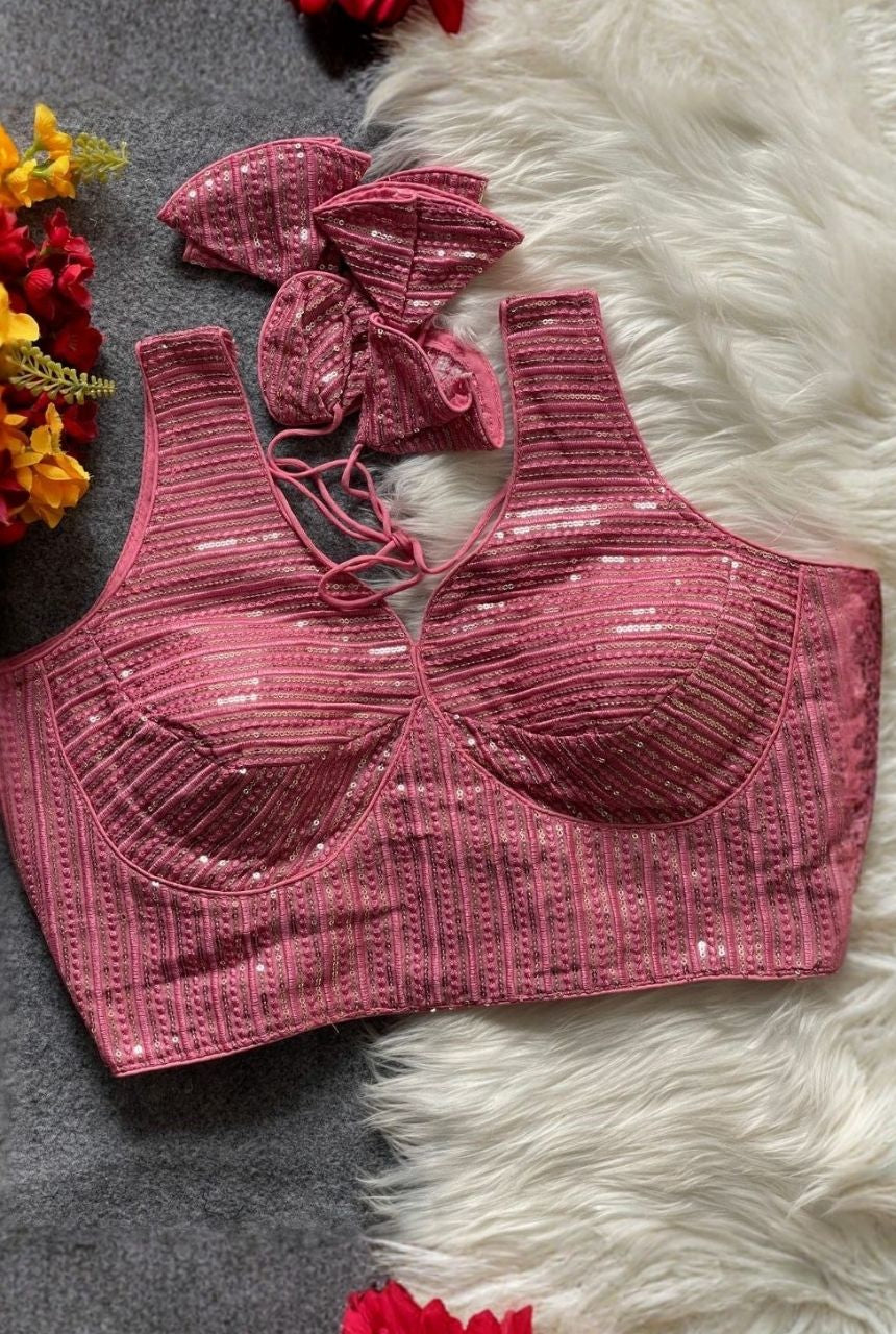 Raat Rani Deep Neck Blouse