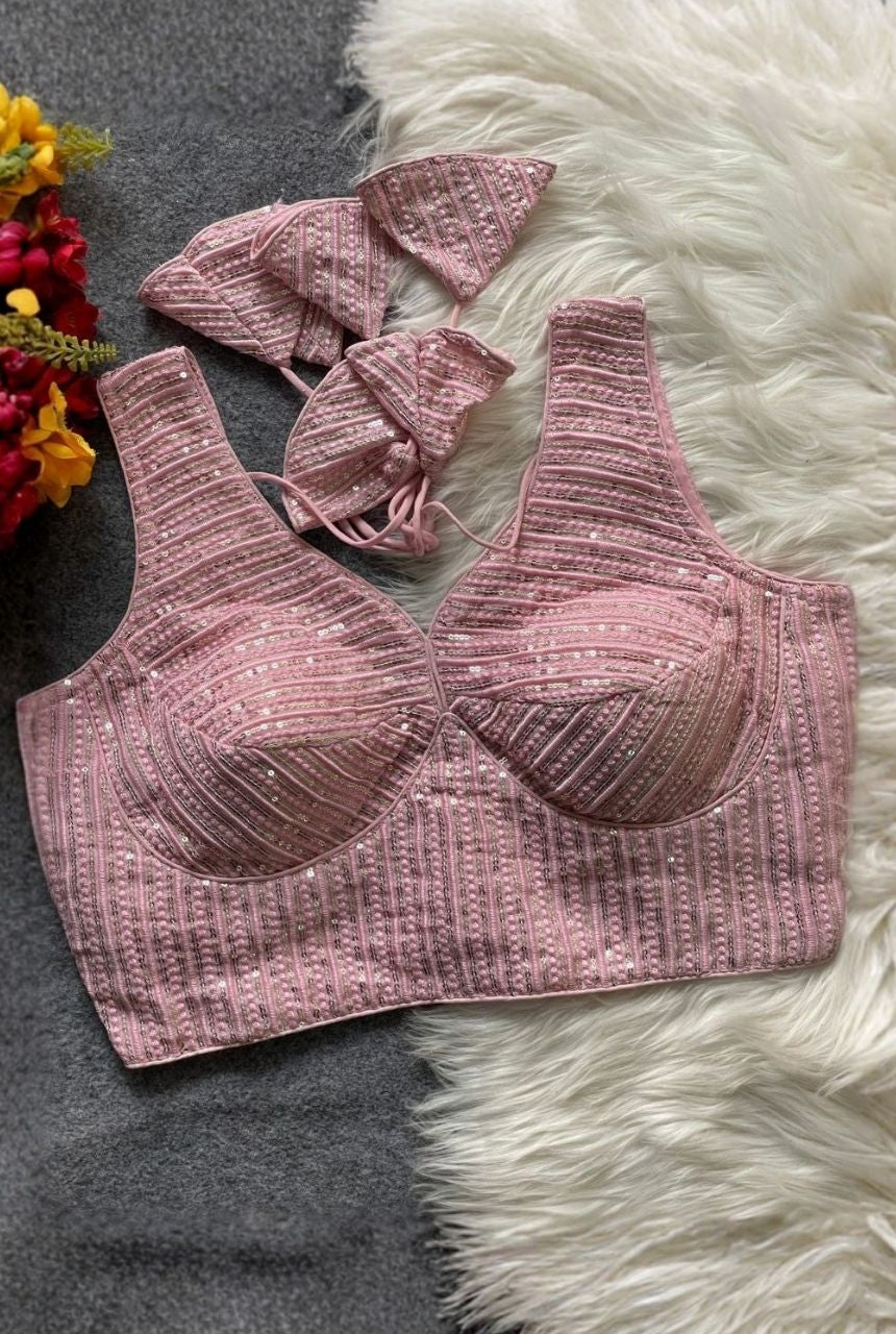 Raat Rani Deep Neck Blouse