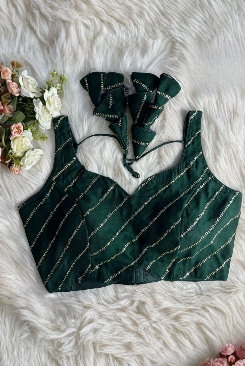 Noor Elegant Zari Blouse