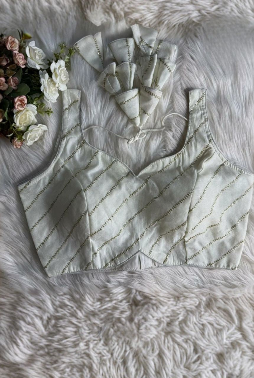 Noor Elegant Zari Blouse
