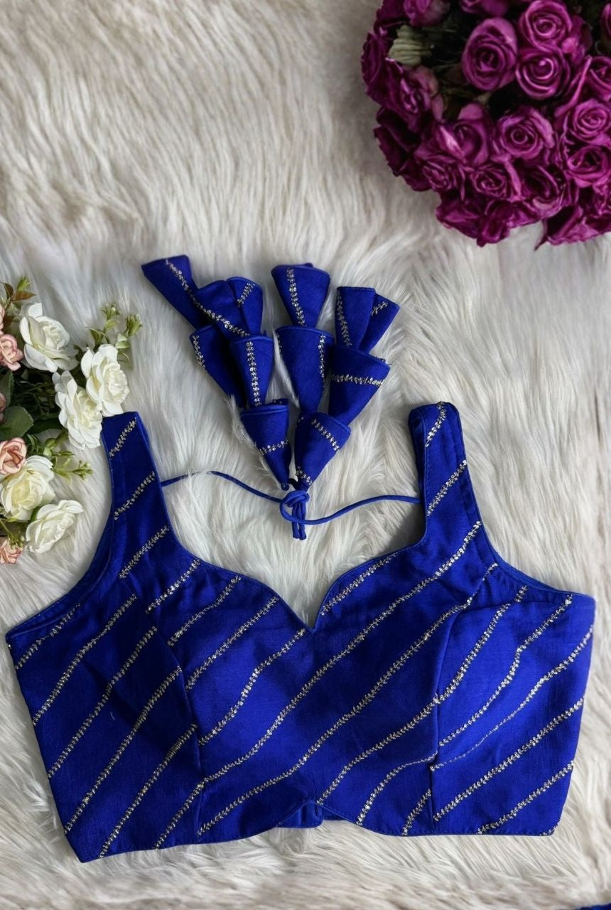 Noor Elegant Zari Blouse