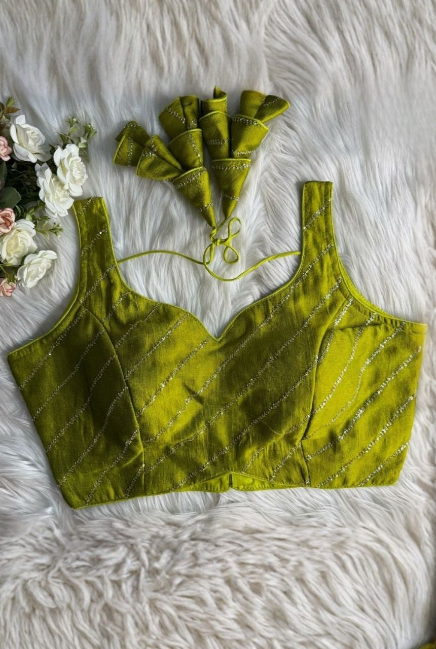 Noor Elegant Zari Blouse