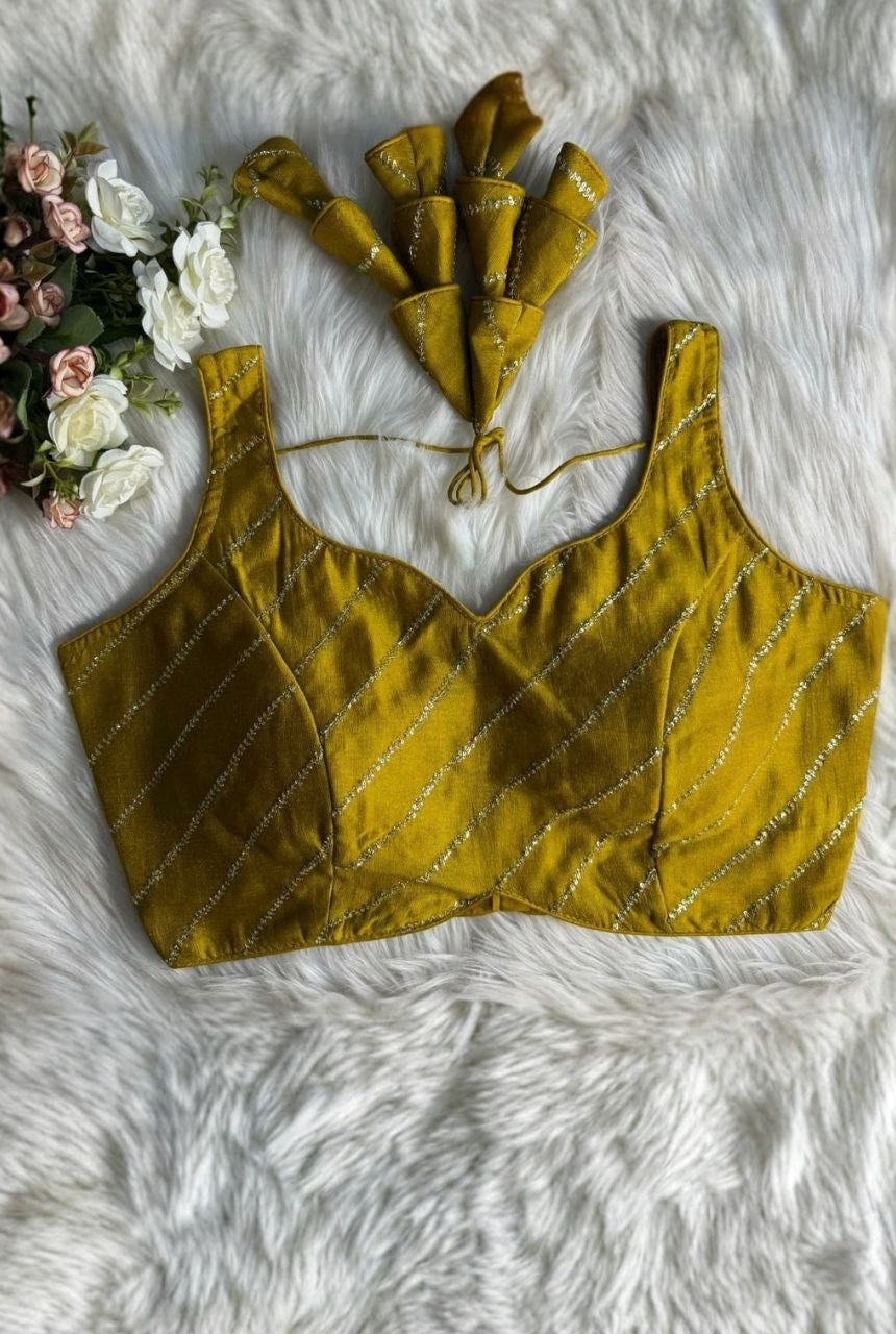 Noor Elegant Zari Blouse