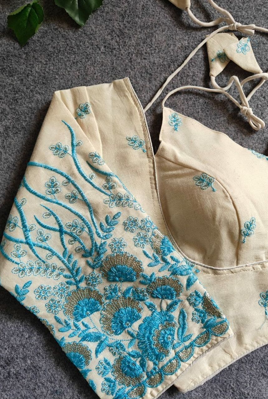 Ivory Muse Khadi Blouse