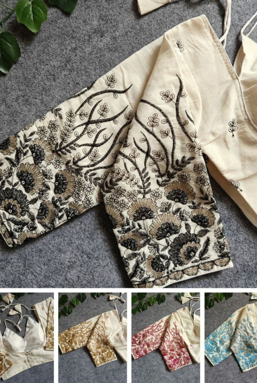 Ivory Muse Khadi Blouse