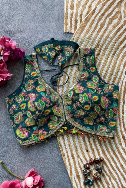 Rang Riwaaz Crepe Blouse