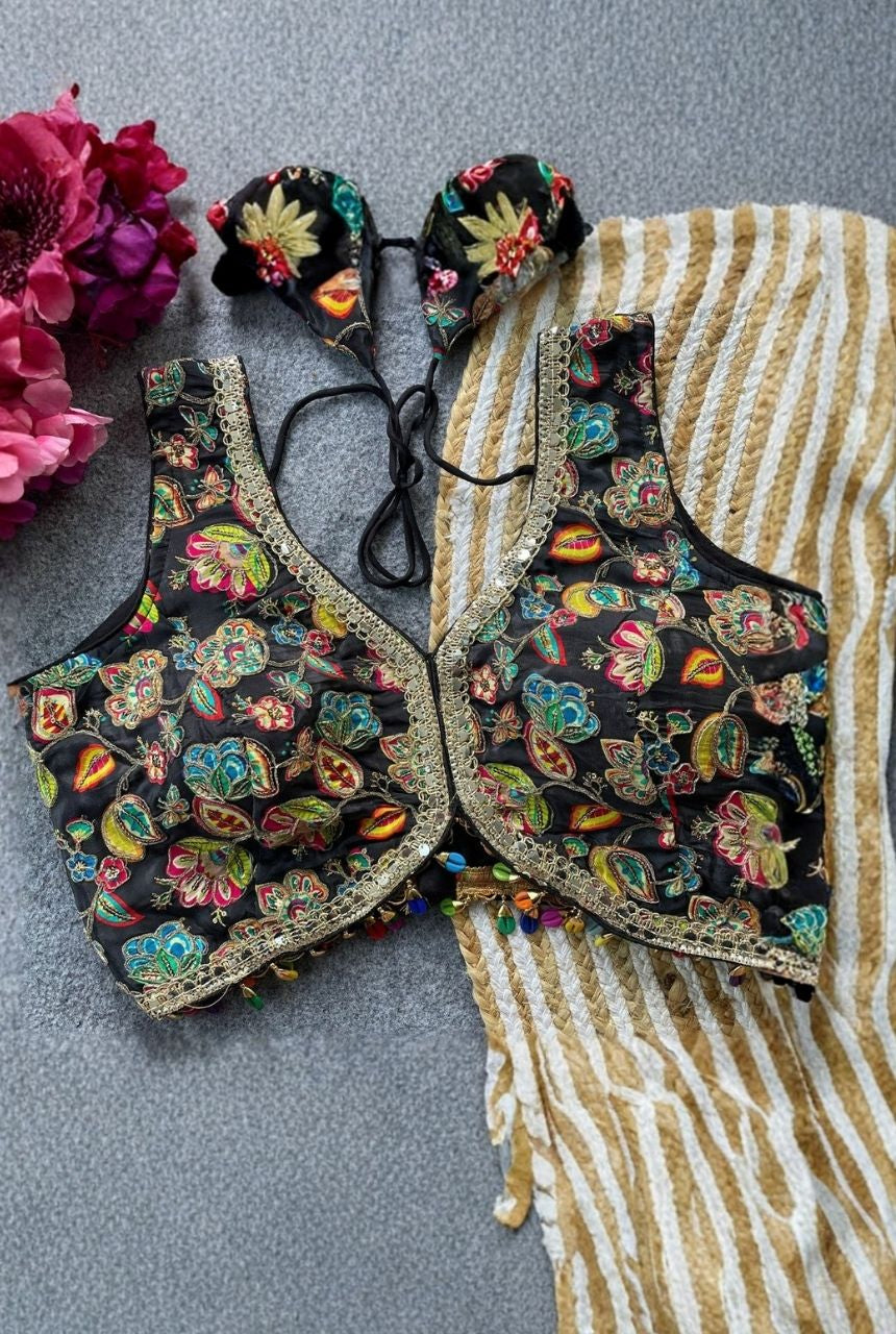 Rang Riwaaz Crepe Blouse