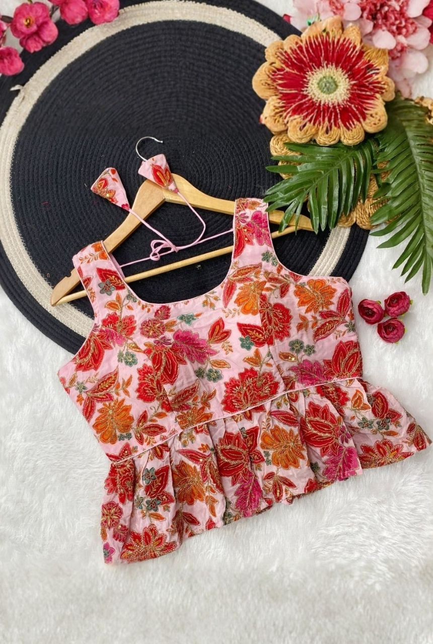 Aarohi Luster Indocotton Blouse