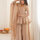 Ziva Mukaish Sharara Set