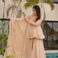 Ziva Mukaish Sharara Set