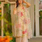 Gulnaar Organza Palazzo Set