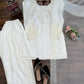 Ivory Serene Farshi Set