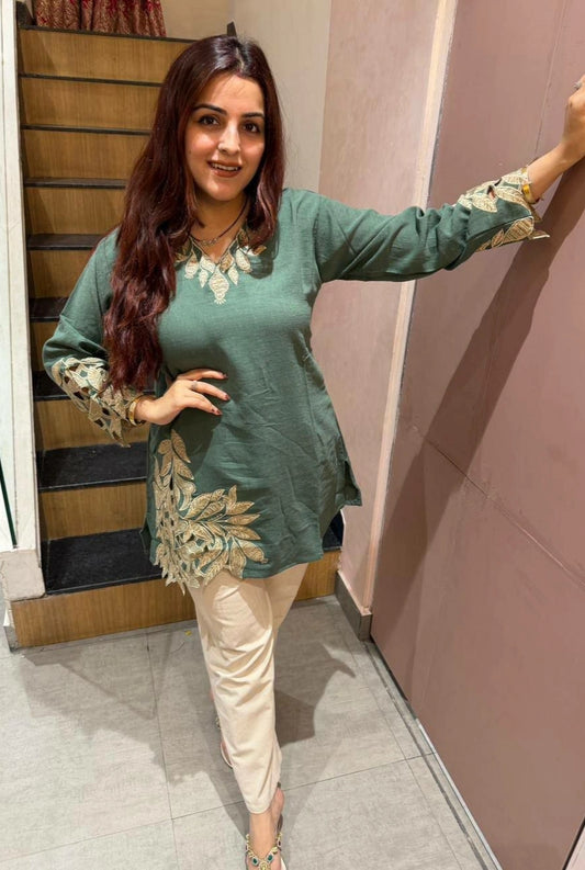 Saanvi Cotton Kurta Set