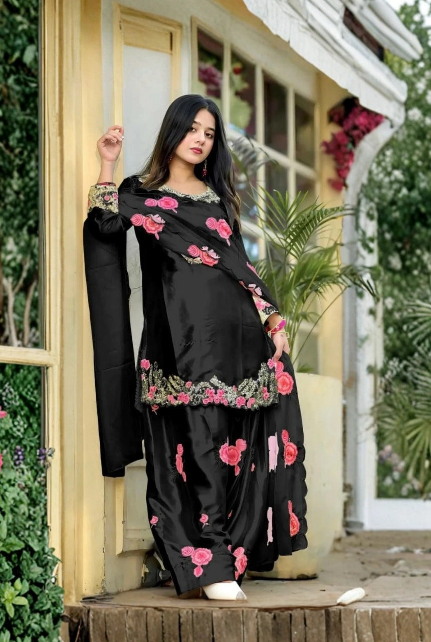 Meher Satin Farshi Set