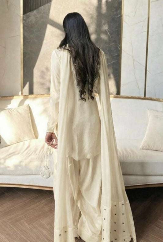 Elara Farshi Crepe Set