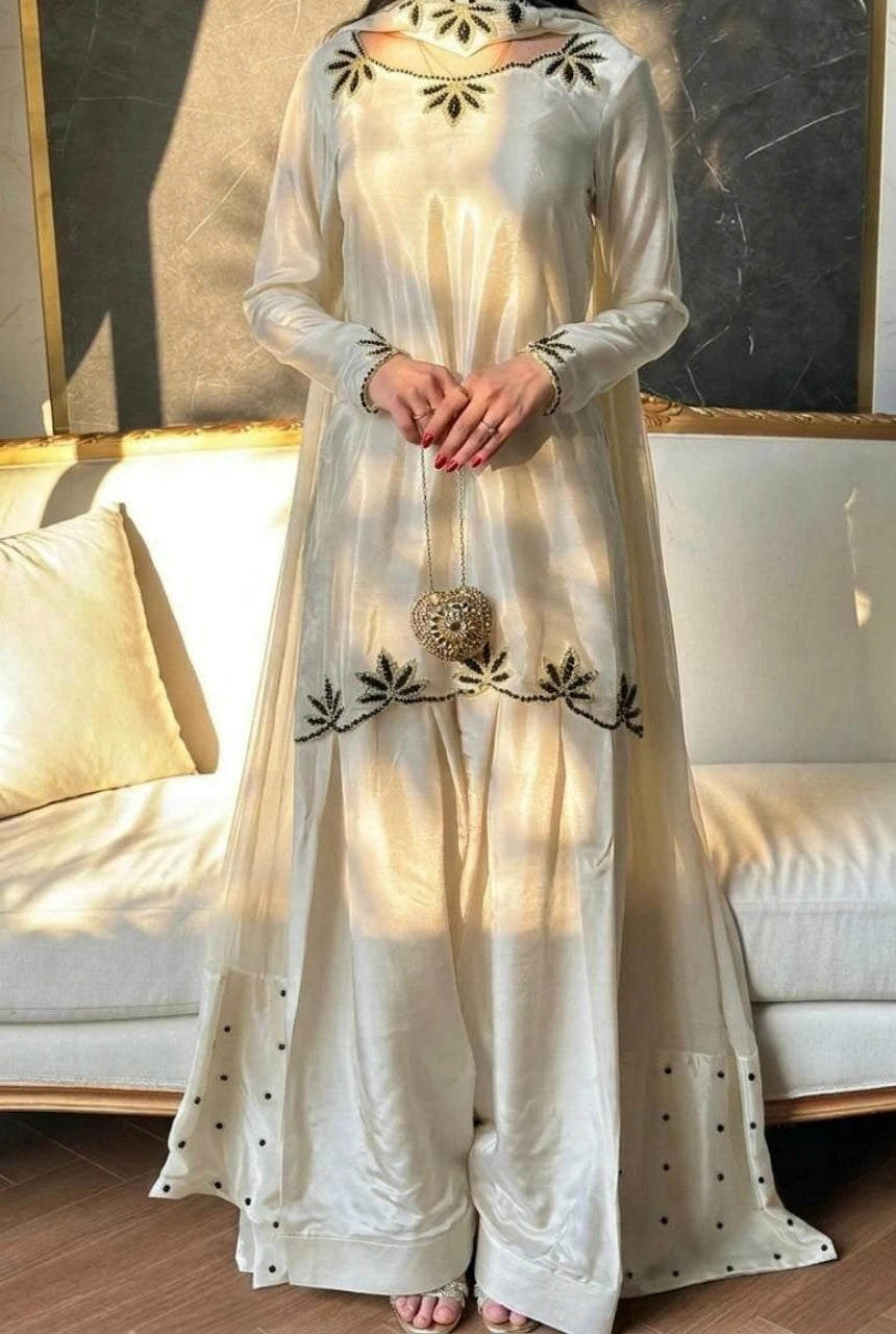 Elara Farshi Crepe Set