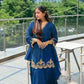 Zareen Embroidered Palazzo Set