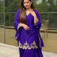 Zareen Embroidered Palazzo Set