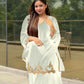 Zareen Embroidered Palazzo Set