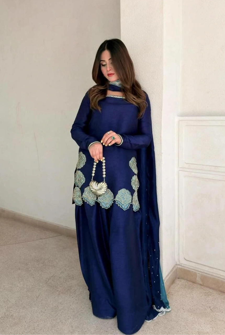 Nyra Crepe Silk Farshi Set