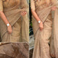 Tissue Organza Digital Bloom Saree