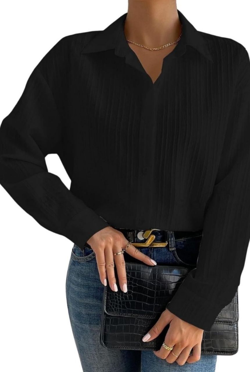 Popcorn Black Classic Shirt