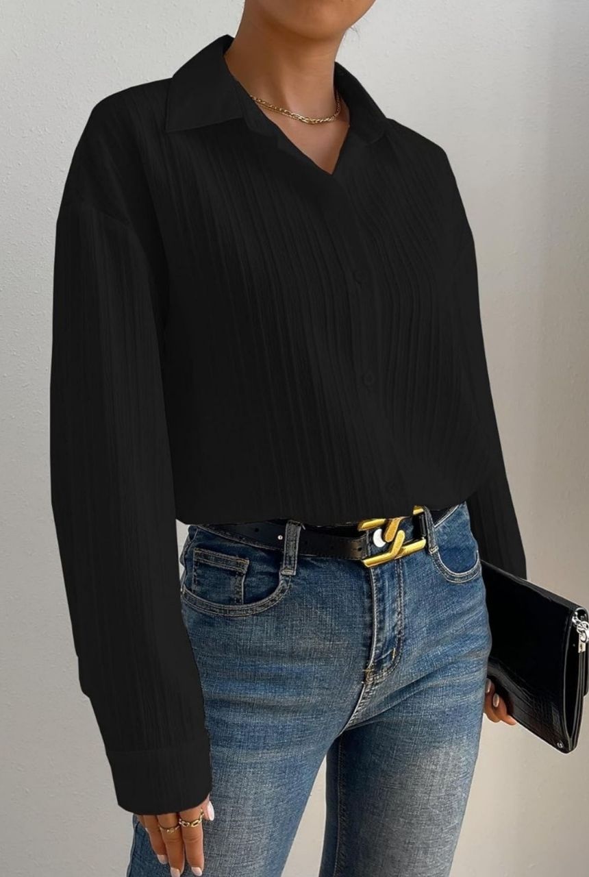 Popcorn Black Classic Shirt