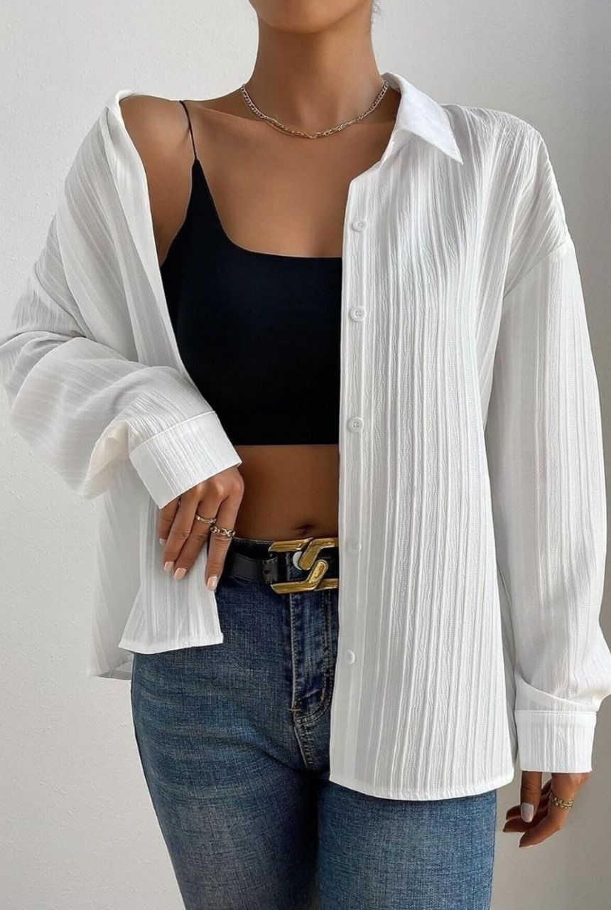 Popcorn White Everyday Shirt