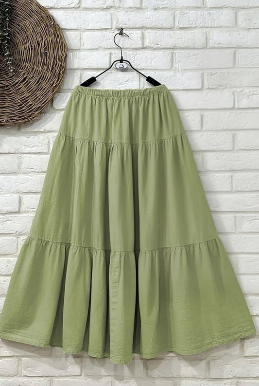 Sage Mist Holiday Skirt