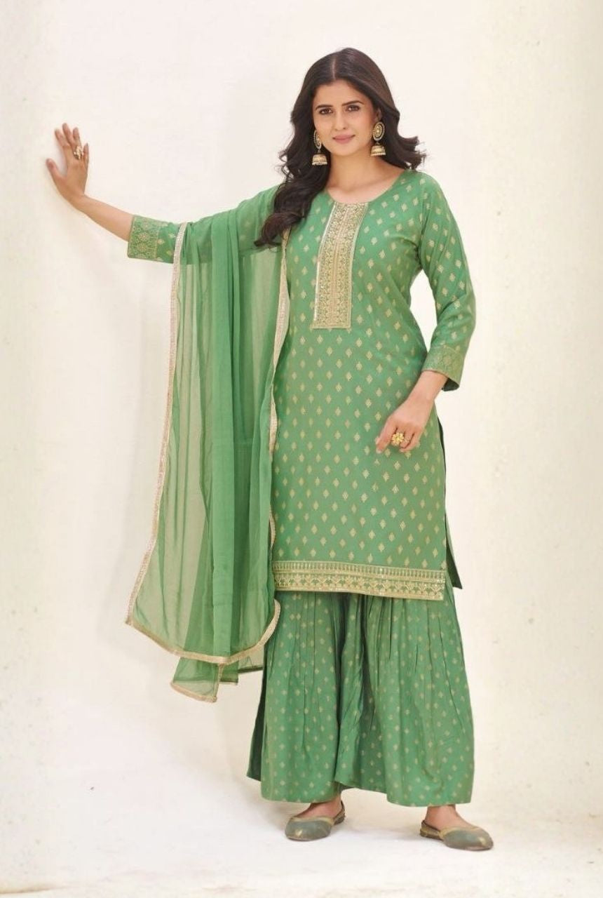 Simple Charm Rayon Kurta Set