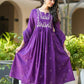 Royal Purple Rayon Suit Set