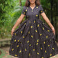 Pineapple Bloom Wool-Cotton Gown